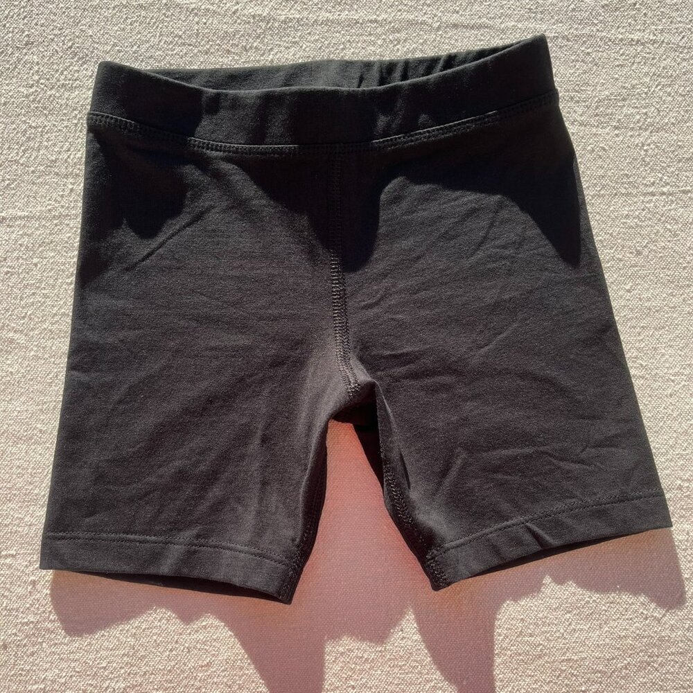 Primary Bike Short (Pair #1), Black, Size 4-5, EUC